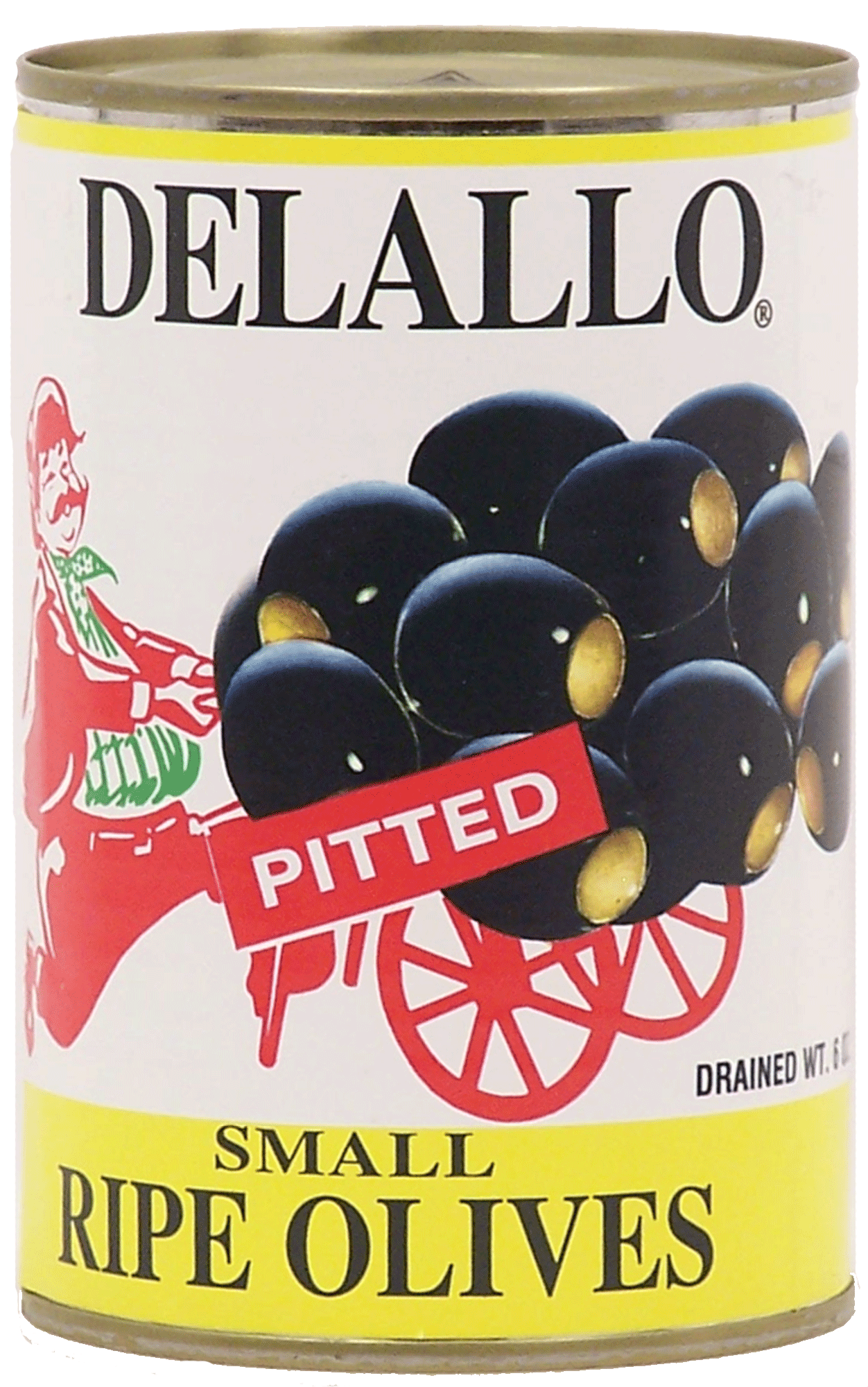 Delallo&nbsp;&nbsp;small pitted olives ripe Full-Size Picture